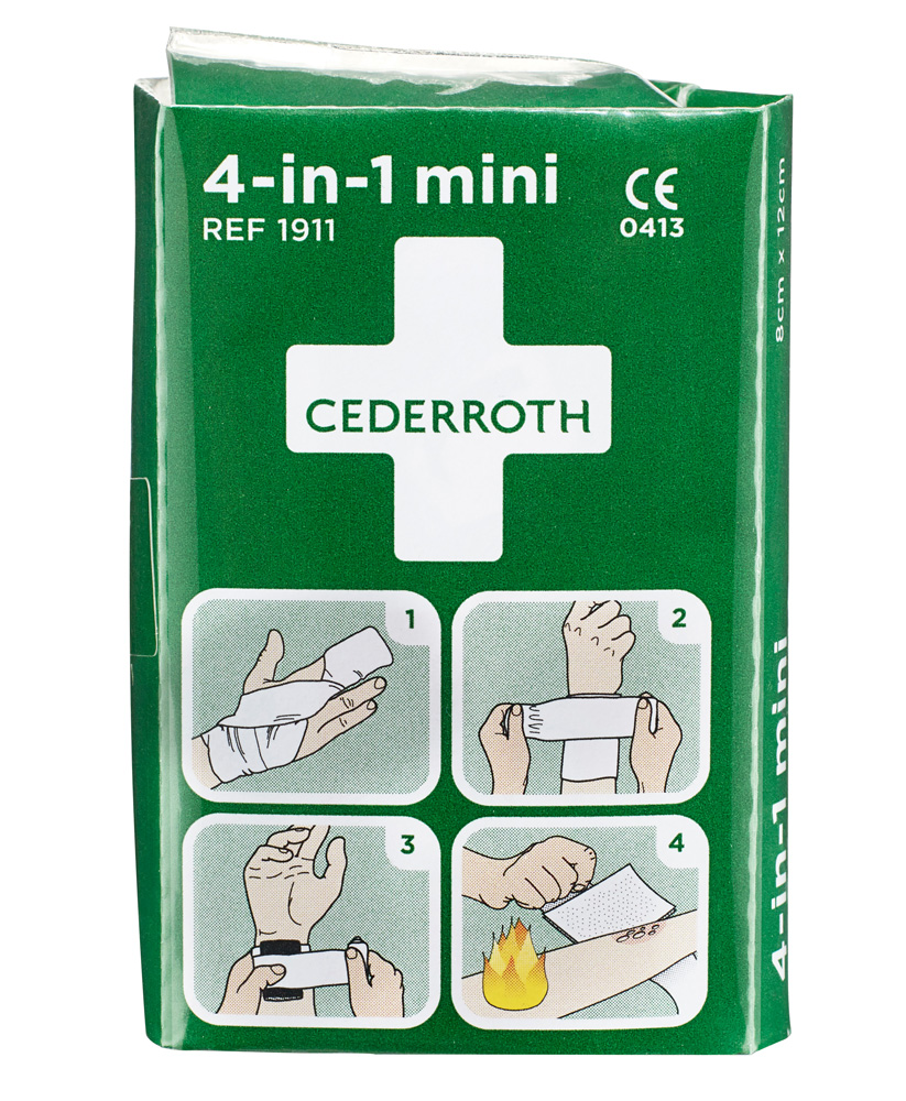 Cederroth 4-in-1 pieni ensiapuside