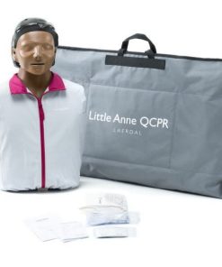 Little Anne QCPR -peruselvytysnukke, tummaihoinen
