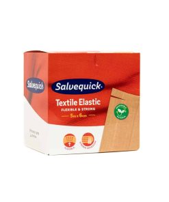 Salvequick leikattava kangaslaastari 6 cm x 5 m