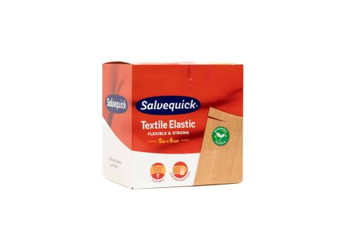 Salvequick leikattava kangaslaastari 6 cm x 5 m