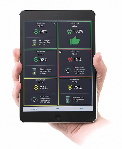 QCPR for tablet and mobile