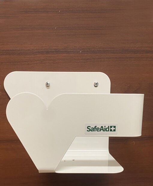 Seinäteline defibrillaattorille