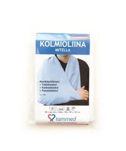 Kolmioliina, 100 % puuvilla