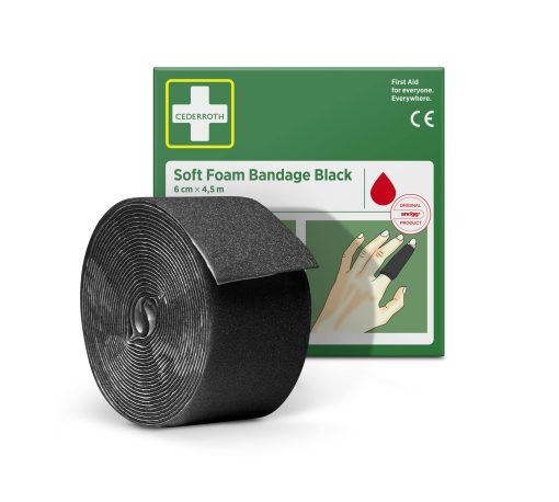 Cederroth Soft laastari 6 cm x 4,5 m eri värejä - Image 2