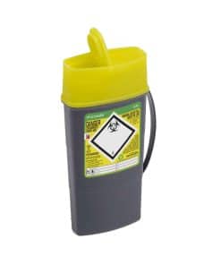 Sharpsafe riskijäteastia 0,6 l, iso aukko