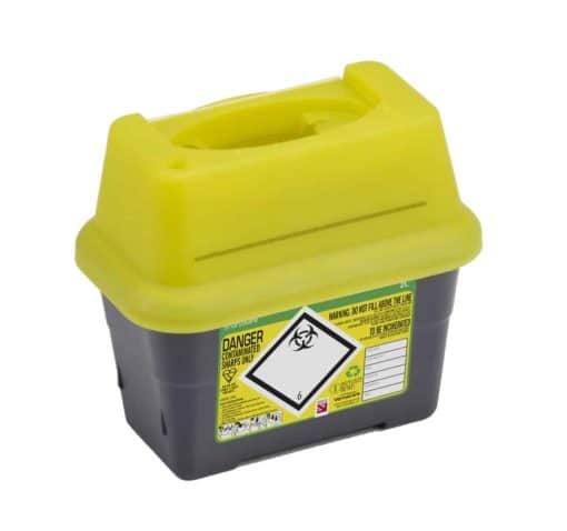 Sharpsafe riskijäteastia 2 l