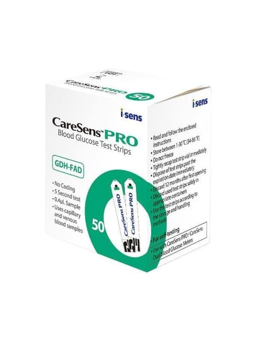 CareSens PRO/Dual verensokeritestiliuskat