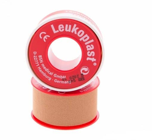 Leukoplast kangasteippi 2,5 cm x 5 m, 1 kpl