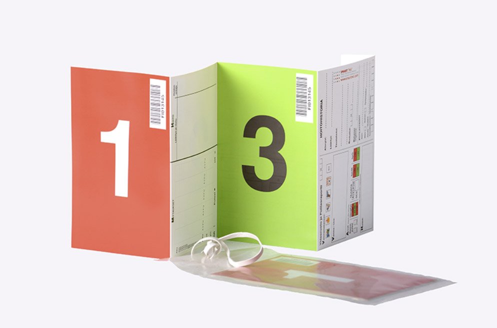 Smart Tag Triage potilasluokittelukortti suomenkielinen 10 kpl