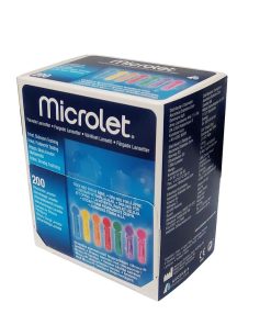 Bayer Microlet lansetit 200 kpl